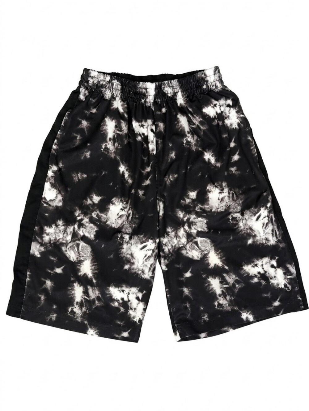 Xersion Quick Dri Shorts Abstract Tie Dye Elastic Waist Drawstring Pull On